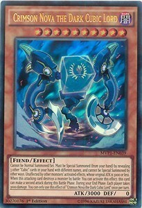 Crimson Nova the Dark Cubic Lord Card Front