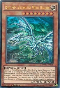 Blue-Eyes Alternative White Dragon Card Front
