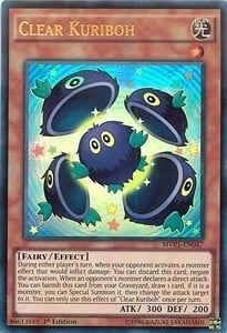 Clear Kuriboh Card Front