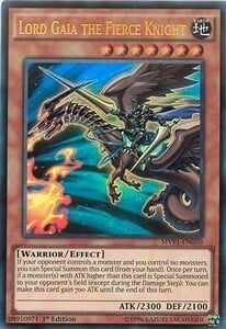 Lord Gaia the Fierce Knight Card Front