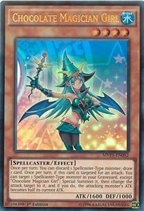 Chocolate Magician Girl Card Front