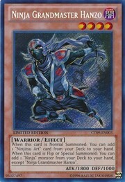 Ninja Grandmaster Hanzo · Secret Rare 003sec