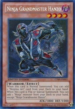 Ninja Grandmaster Hanzo Card Front