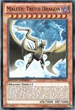 Malefic Truth Dragon Card Front