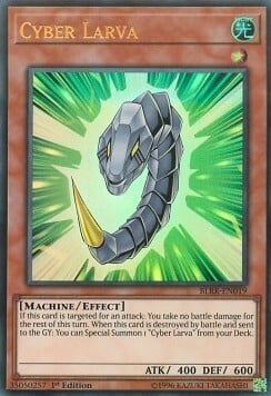 Cyber Larva Card Front