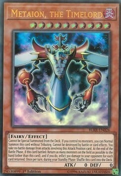 Metaion, the Timelord Card Front