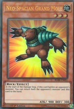 Neo-Spacian Grand Mole Card Front