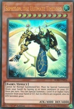 Sephylon, the Ultimate Timelord Card Front
