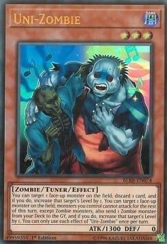 Uni-Zombie Card Front