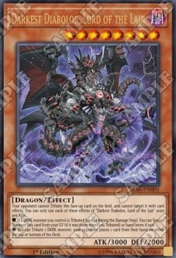 Darkest Diabolos, Lord of the Lair Card Front