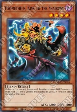 Prometheus, King of the Shadows Card Front
