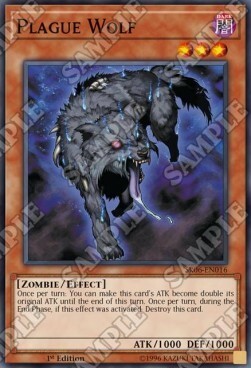 Plague Wolf Card Front