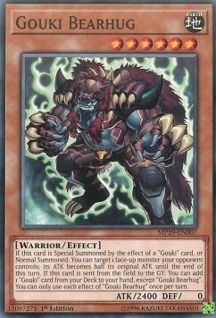 Gouki Bearhug Card Front