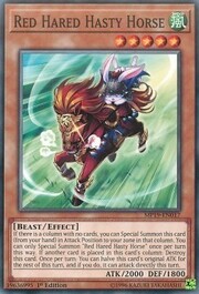 Red Hared Hasty Horse · Common 017