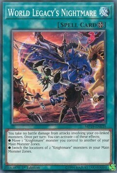 World Legacy's Nightmare Card Front