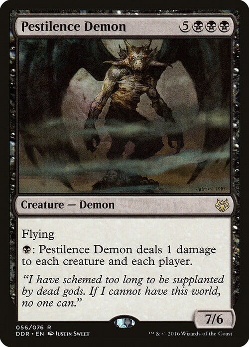 Pestilence Demon Card Front