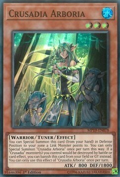 Crusadia Arboria Card Front