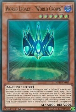 World Legacy - "World Crown" Card Front
