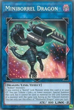 Miniborrel Dragon Card Front