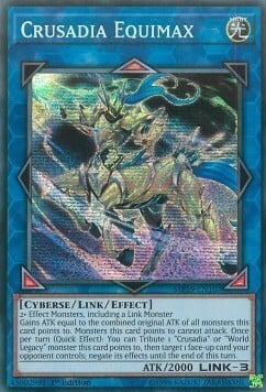 Crusadia Equimax Card Front