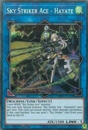 Sky Striker Ace - Hayate · Secret Rare 109sec