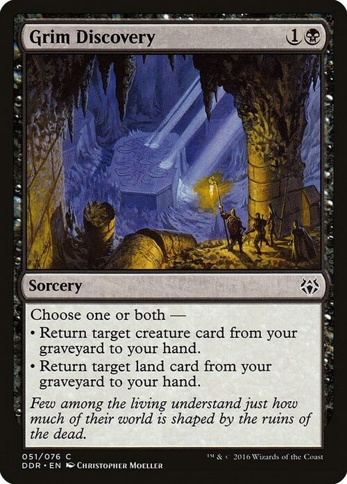Grim Discovery Card Front