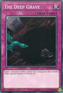 The Deep Grave Card Front