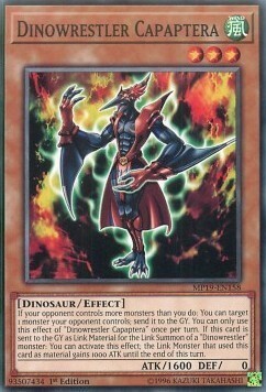 Dinowrestler Capaptera Card Front