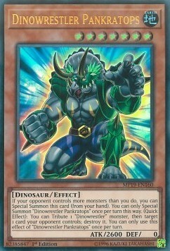 Dinowrestler Pankratops Card Front