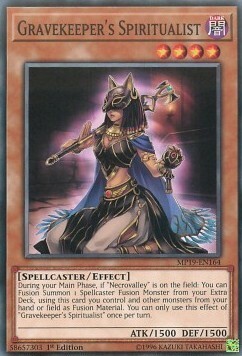 Gravekeeper's Spiritualist Card Front