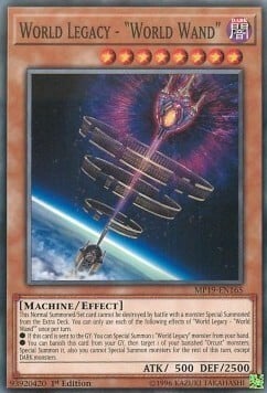 World Legacy - "World Wand" Card Front
