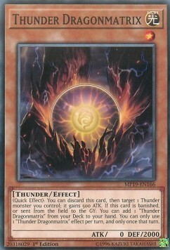 Thunder Dragonmatrix Card Front