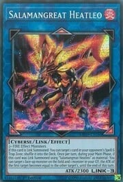 Salamangreat Heatleo · Secret Rare 186sec