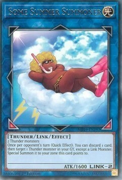 Some Summer Summoner Card Front