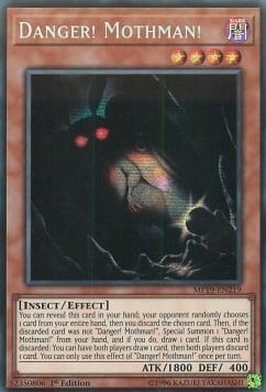 Danger! Mothman! Card Front