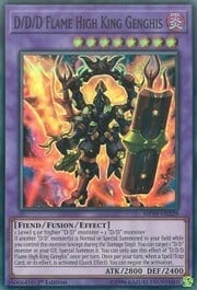 D/D/D Flame High King Genghis · Super Rare 229