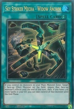 Sky Striker Mecha - Widow Anchor Card Front