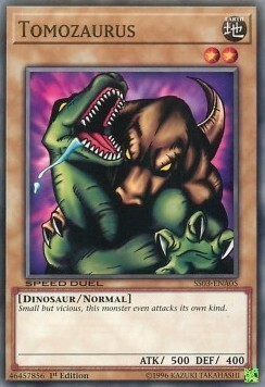 Tomozaurus Card Front