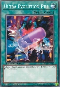 Ultra Evolution Pill Card Front
