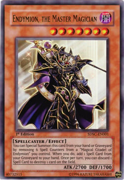 Endymion, il Mago Maestro Card Front