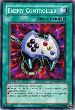 Enemy Controller Card Front