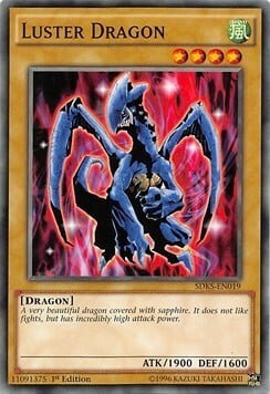 Luster Dragon Card Front