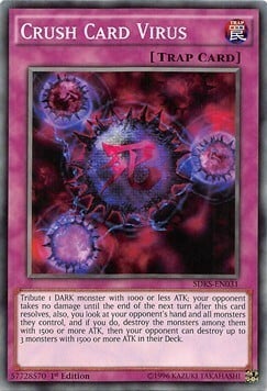 Crush Card Virus Card Front