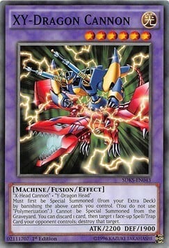 XY-Dragon Cannon Card Front