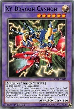 XY-Cannone Drago Card Front