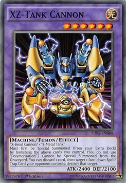 XZ-Tank Cannon Card Front