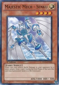 Majestic Mech - Senku Card Front