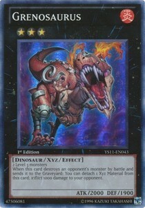 Grenosaurus Card Front