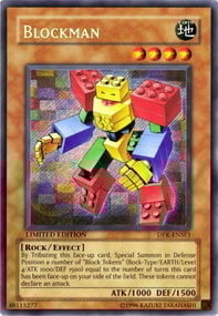 Blockman Card Front