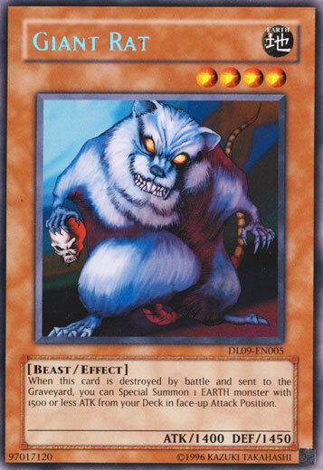 Giant Rat Card Front